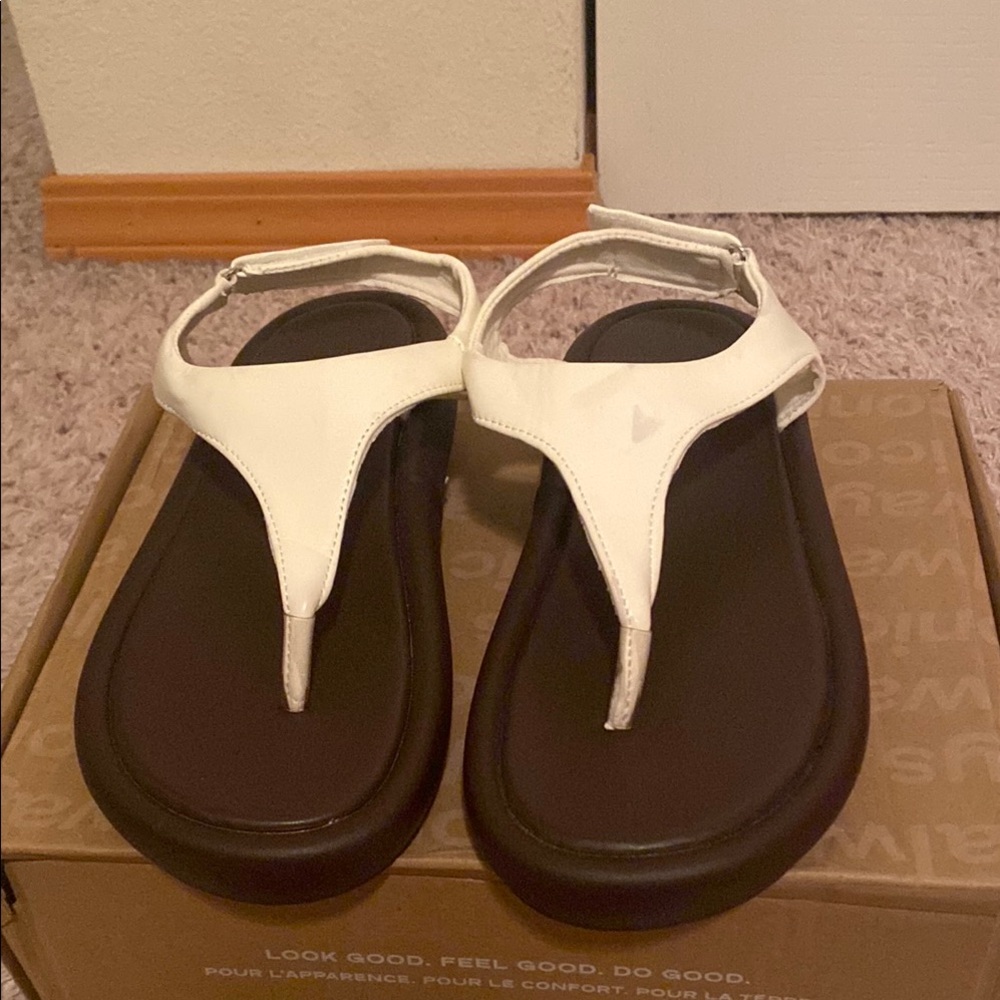 Women's White Sandals